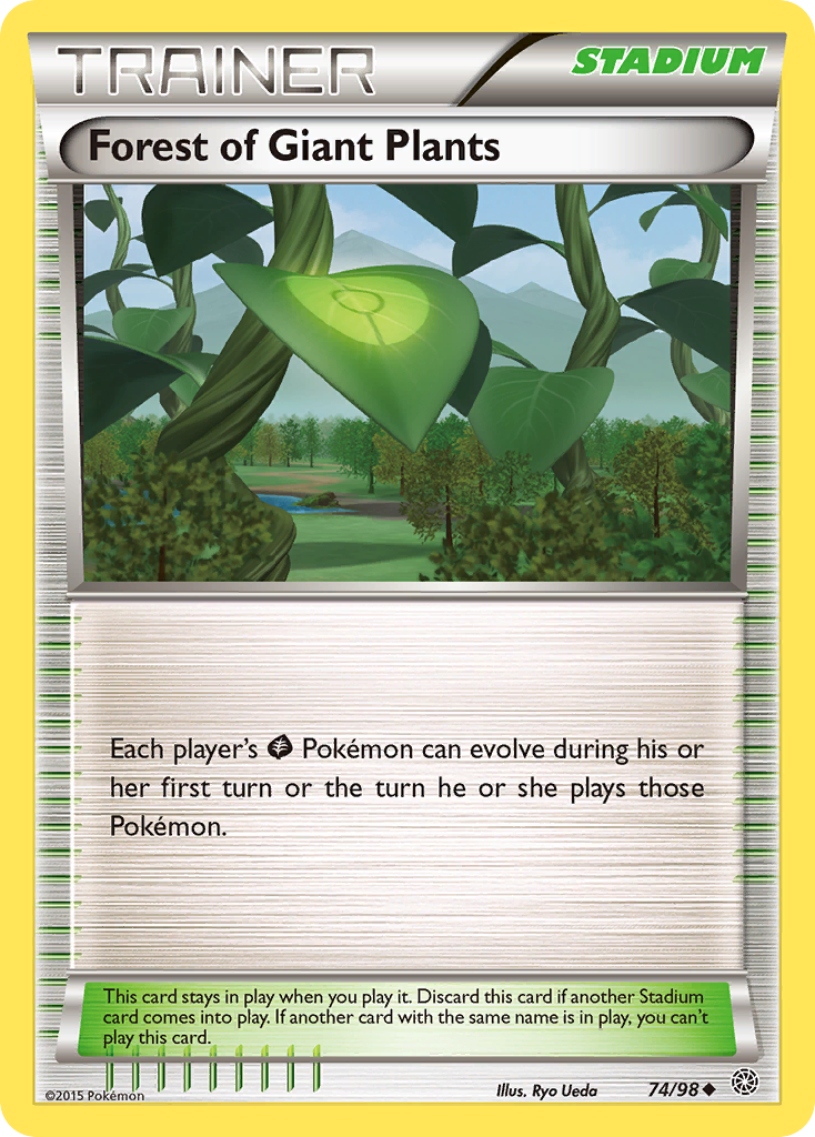 Forest of Giant Plants (74/98) [XY: Ancient Origins] | The Time Vault CA