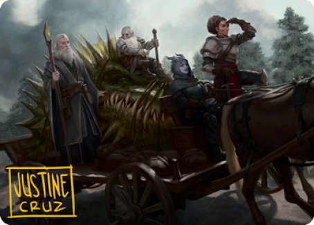 Grim Bounty Art Card (Gold-Stamped Signature) [Dungeons & Dragons: Adventures in the Forgotten Realms Art Series] | The Time Vault CA