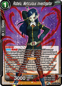 Robelu, Meticulous Investigator (BT14-130) [Cross Spirits] | The Time Vault CA