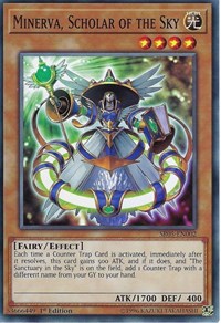 Minerva, Scholar of the Sky [SR05-EN002] Common | The Time Vault CA
