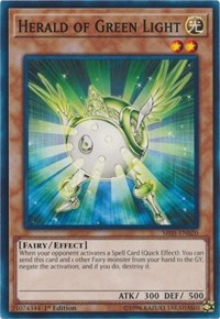 Herald of Green Light [SR05-EN020] Common | The Time Vault CA