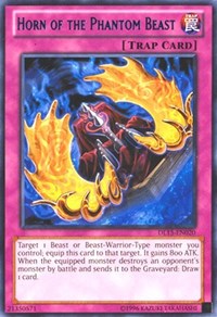 Horn of the Phantom Beast (Blue) [DL15-EN020] Rare | The Time Vault CA