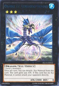 Number 17: Leviathan Dragon (Blue) [DL15-EN012] Rare | The Time Vault CA