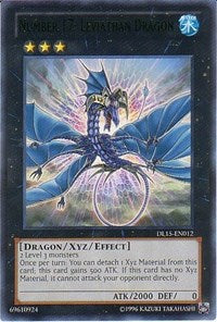 Number 17: Leviathan Dragon (Green) [DL15-EN012] Rare | The Time Vault CA