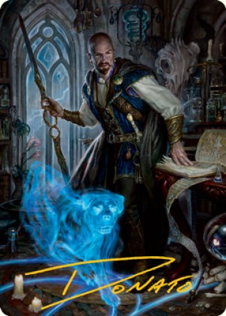 Mordenkainen Art Card (Gold-Stamped Signature) [Dungeons & Dragons: Adventures in the Forgotten Realms Art Series] | The Time Vault CA