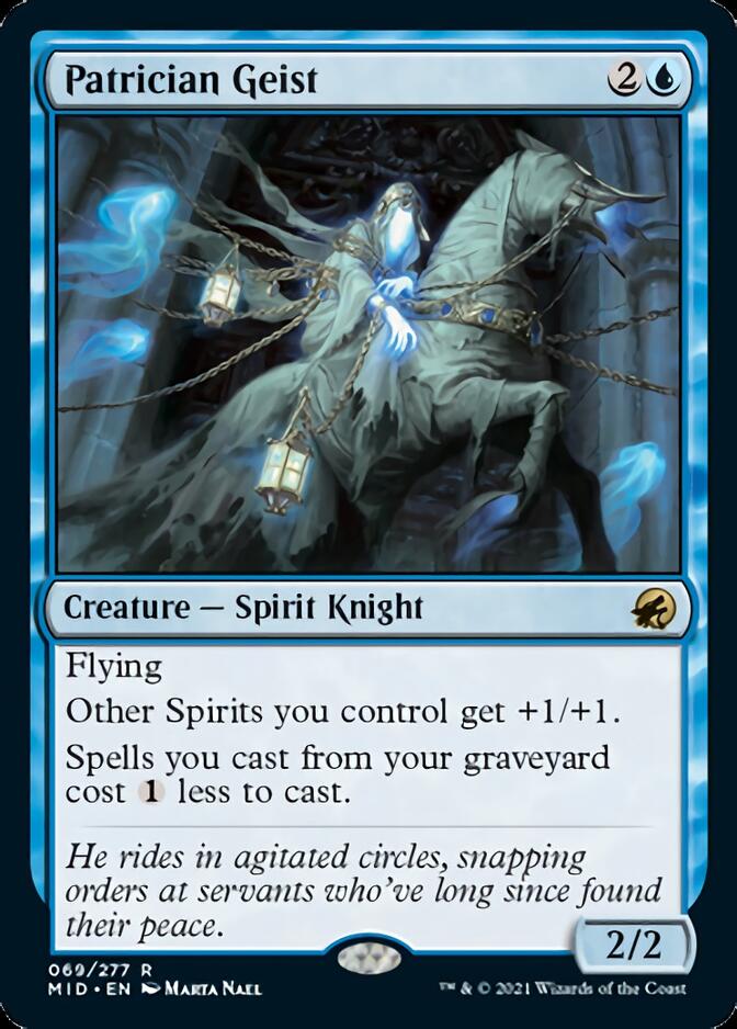 Patrician Geist [Innistrad: Midnight Hunt] | The Time Vault CA