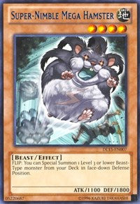 Super-Nimble Mega Hamster (Blue) [DL15-EN007] Rare | The Time Vault CA
