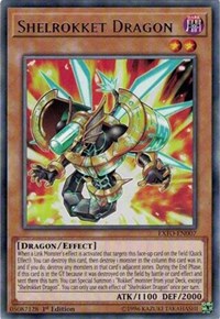 Shelrokket Dragon [EXFO-EN007] Rare | The Time Vault CA