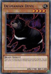 Desmanian Devil [EXFO-EN033] Rare | The Time Vault CA