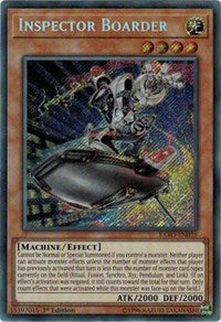 Inspector Boarder [EXFO-EN035] Secret Rare | The Time Vault CA