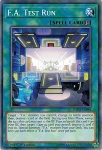 F.A. Test Run [EXFO-EN089] Common | The Time Vault CA