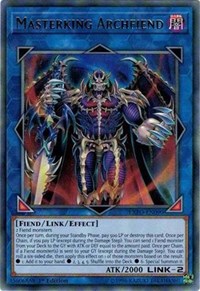 Masterking Archfiend [EXFO-EN090] Rare | The Time Vault CA