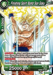 Finishing Spirit Bomb Son Goku [BT3-057] | The Time Vault CA