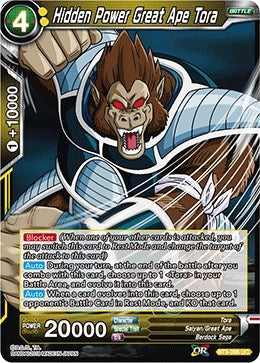 Hidden Power Great Ape Tora [BT3-096] | The Time Vault CA