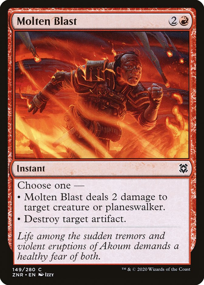 Molten Blast [Zendikar Rising] | The Time Vault CA