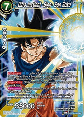 Ultra Instinct -Sign- Son Goku [BT3-033] | The Time Vault CA