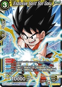 Explosive Spirit Son Goku [BT3-088] | The Time Vault CA