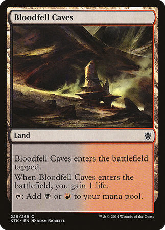 Bloodfell Caves [Khans of Tarkir] | The Time Vault CA