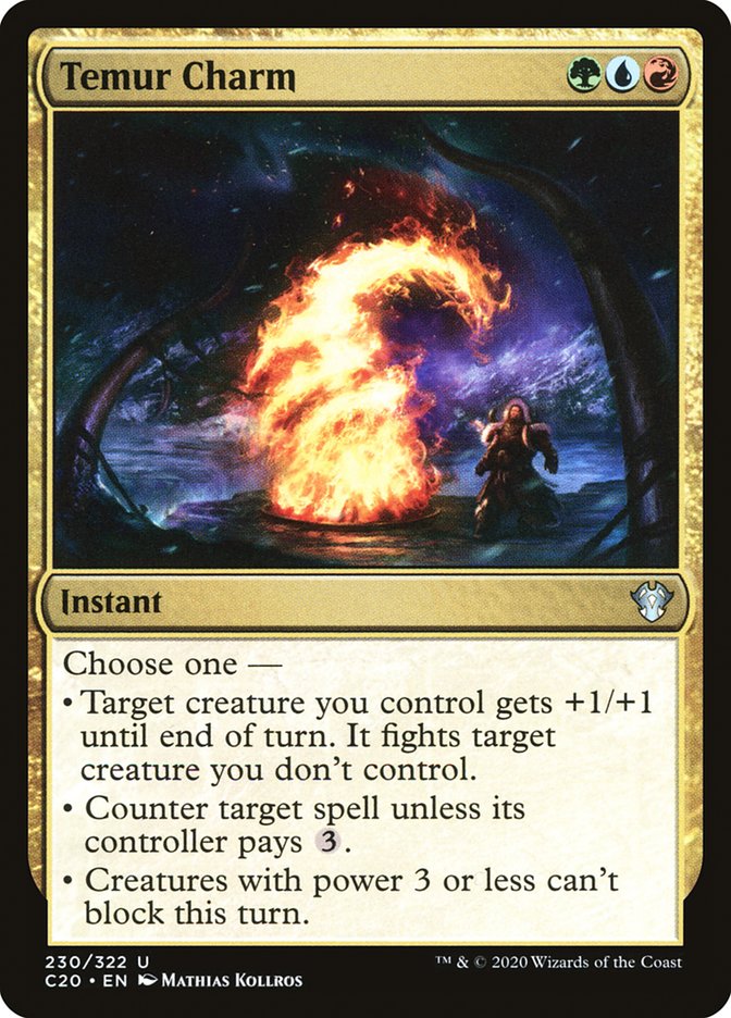 Temur Charm [Commander 2020] | The Time Vault CA