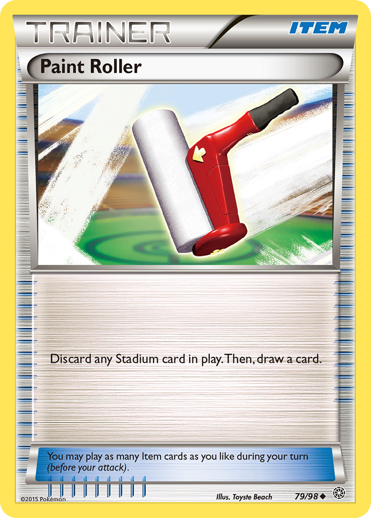 Paint Roller (79/98) [XY: Ancient Origins] | The Time Vault CA