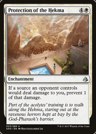 Protection of the Hekma [Amonkhet] | The Time Vault CA