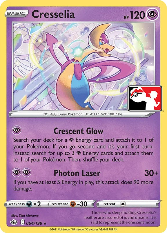 Cresselia (064/198) [Prize Pack Series One] | The Time Vault CA