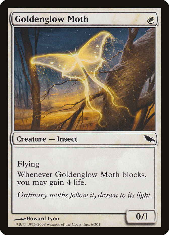 Goldenglow Moth [Shadowmoor] | The Time Vault CA