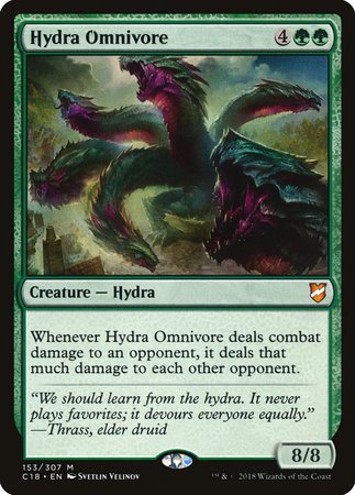 Hydra Omnivore [Commander 2018] | The Time Vault CA