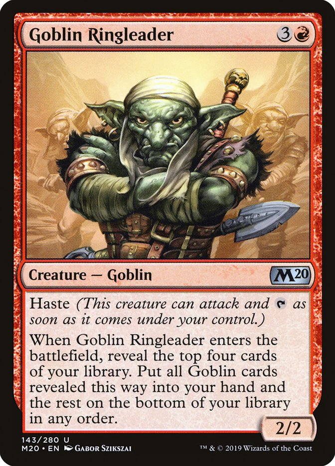 Goblin Ringleader [Core Set 2020] | The Time Vault CA