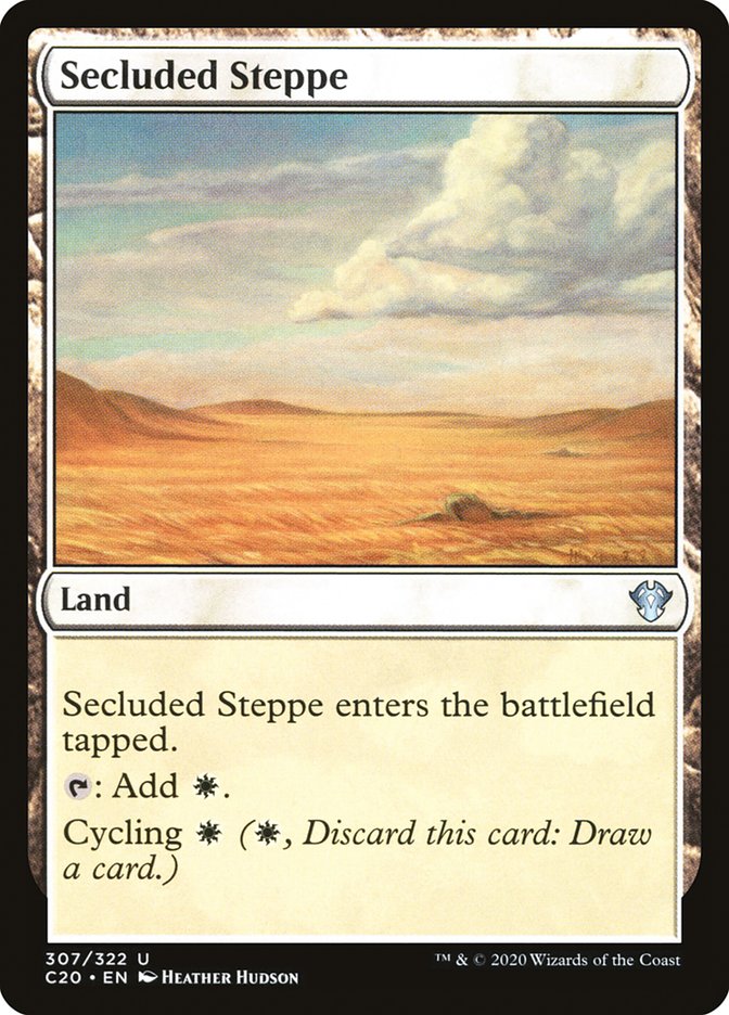 Secluded Steppe [Commander 2020] | The Time Vault CA