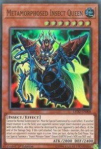 Metamorphosed Insect Queen [LED2-EN008] Super Rare | The Time Vault CA