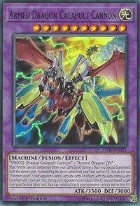 Armed Dragon Catapult Cannon [LED2-EN021] Super Rare | The Time Vault CA