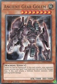 Ancient Gear Golem [LED2-EN034] Common | The Time Vault CA