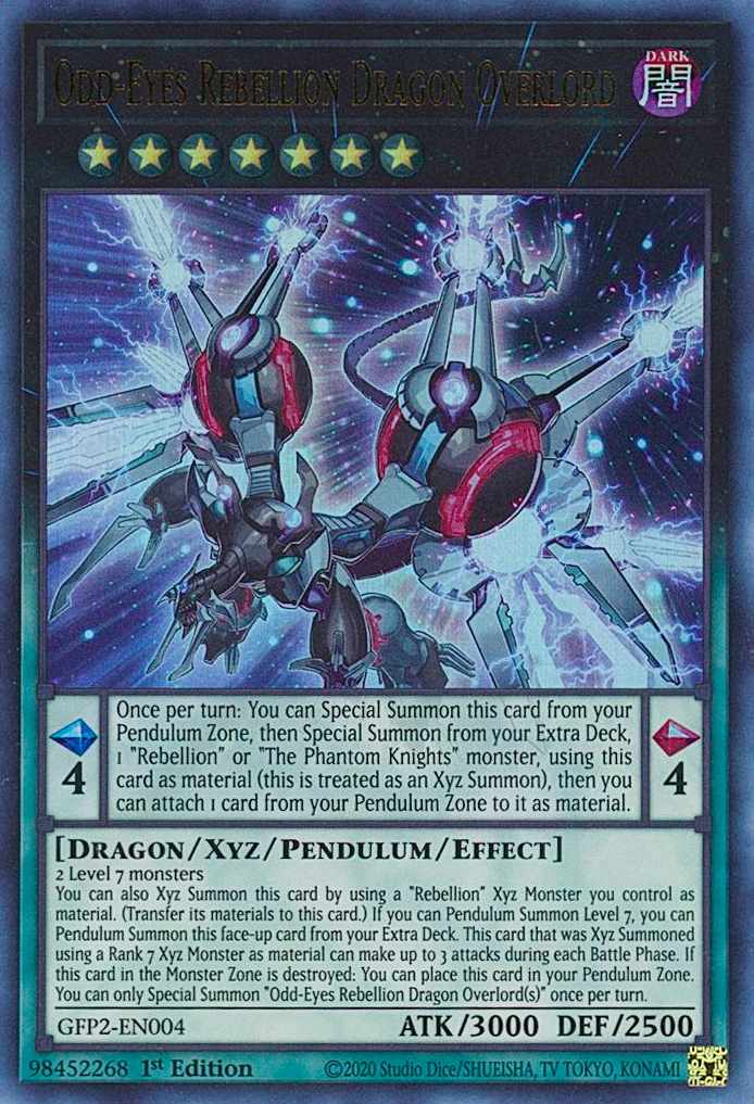 Odd-Eyes Rebellion Dragon Overlord [GFP2-EN004] Ultra Rare | The Time Vault CA