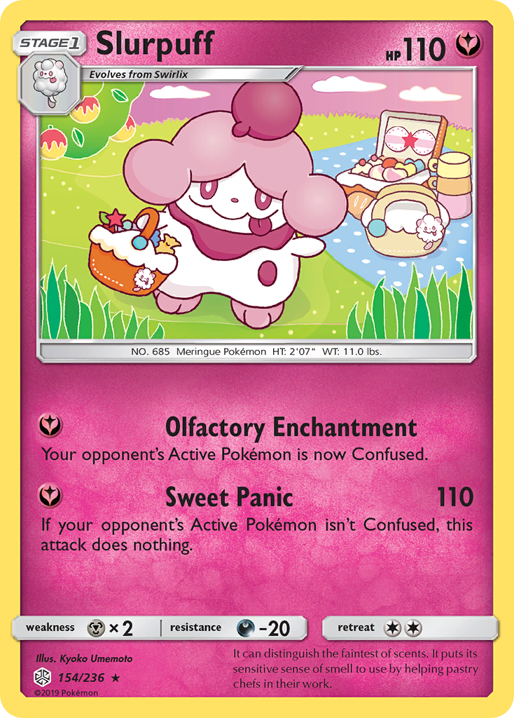 Slurpuff (154/236) [Sun & Moon: Cosmic Eclipse] | The Time Vault CA