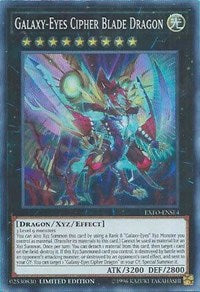 Galaxy-Eyes Cipher Blade Dragon [EXFO-ENSE4] Super Rare | The Time Vault CA