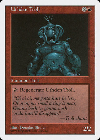 Uthden Troll [Anthologies] | The Time Vault CA