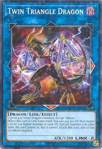 Twin Triangle Dragon (Starfoil) [SP18-EN036] Starfoil Rare | The Time Vault CA