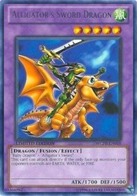 Alligator's Sword Dragon [WCPP-EN019] Rare | The Time Vault CA