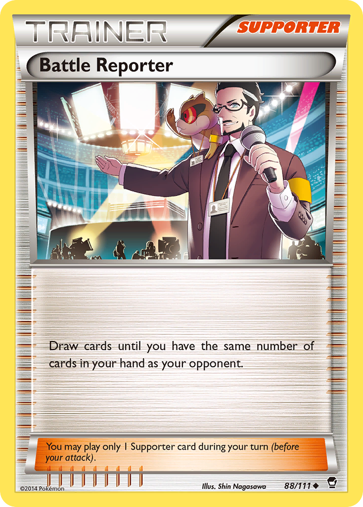 Battle Reporter (88/111) [XY: Furious Fists] | The Time Vault CA