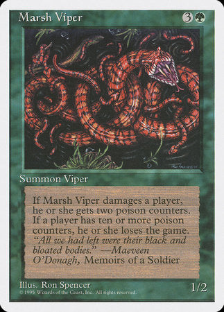 Marsh Viper [Fourth Edition] | The Time Vault CA