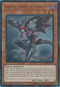 Lilith, Lady of Lament [SR06-EN000] Ultra Rare | The Time Vault CA