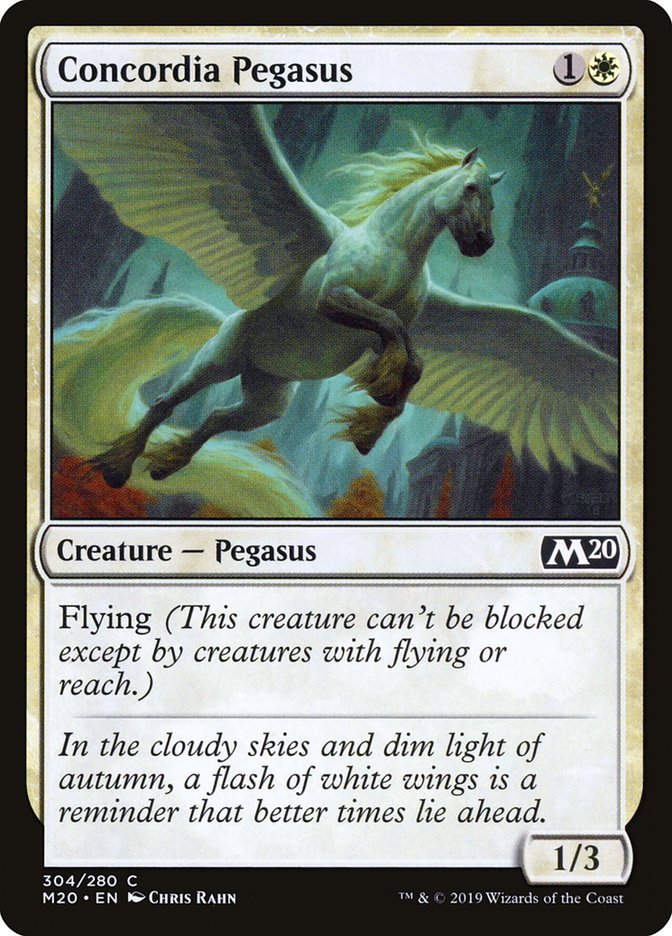 Concordia Pegasus [Core Set 2020] | The Time Vault CA