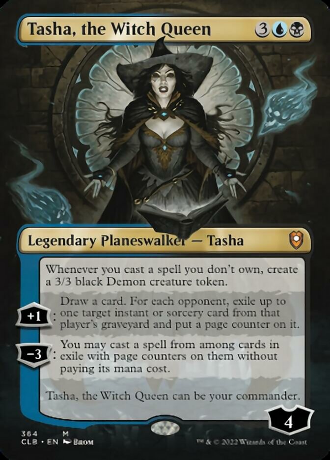 Tasha, the Witch Queen (Borderless) [Commander Legends: Battle for Baldur's Gate] | The Time Vault CA