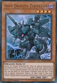 Iron Dragon Tiamaton [FLOD-EN032] Ultra Rare | The Time Vault CA