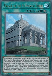 Palace of the Elemental Lords [FLOD-EN060] Ultra Rare | The Time Vault CA