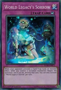 World Legacy's Sorrow [FLOD-EN073] Super Rare | The Time Vault CA