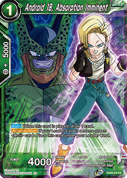 Android 18, Absorption Imminent (EX20-05) [Ultimate Deck 2022] | The Time Vault CA