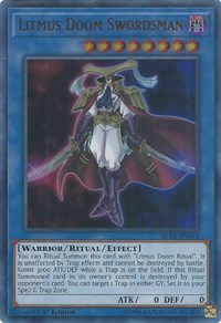 Litmus Doom Swordsman [BLRR-EN013] Ultra Rare | The Time Vault CA