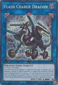 Flash Charge Dragon [BLRR-EN045] Secret Rare | The Time Vault CA